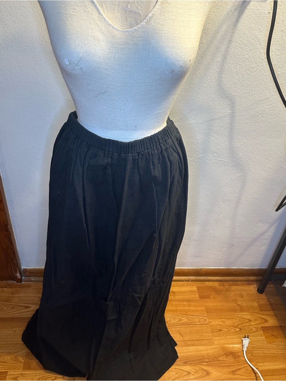 Synergy Organic Cotton Skirt with Side Slit